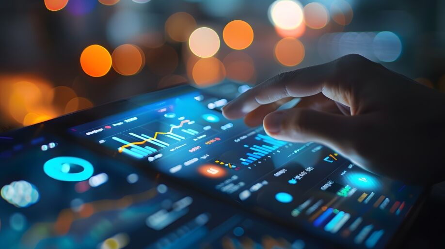 IoT software, Prism, runs on a tablet.